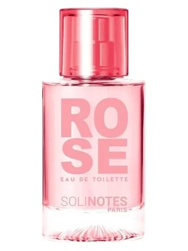 Frasco del perfume Rose de Solinotes — fragancia unisex