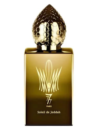 Frasco del perfume Soleil De Jeddah de Stephane Humbert Lucas 777 — fragancia unisex