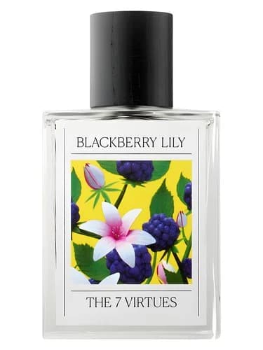 Frasco del perfume Blackberry Lily de The 7 Virtues — fragancia unisex