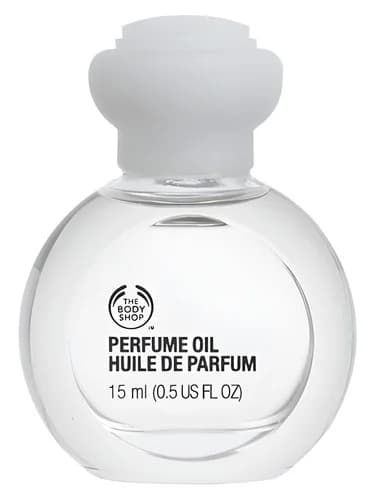 Frasco del perfume Dewberry Perfume Oil de The Body Shop — fragancia femenino