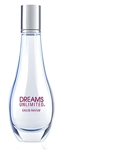 Frasco del perfume Dreams Unlimited de The Body Shop — fragancia femenino