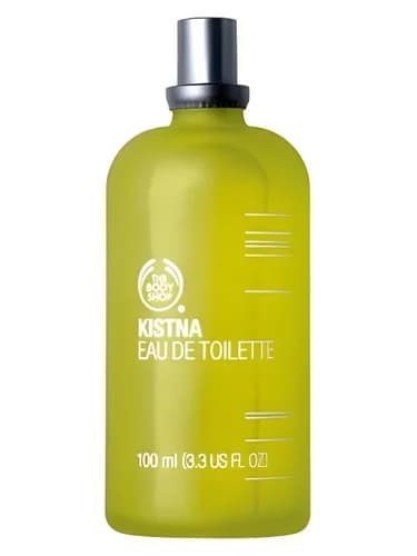 Frasco del perfume Kistna de The Body Shop — fragancia masculino