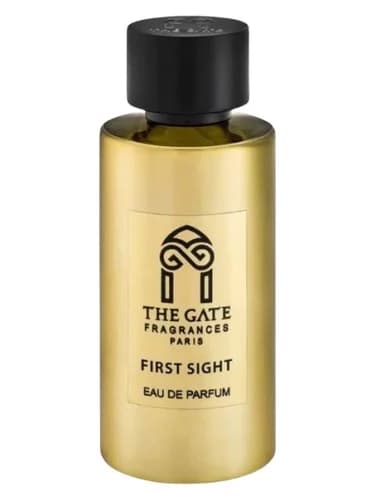 Frasco del perfume First Sight de The Gate Fragrances Paris — fragancia unisex