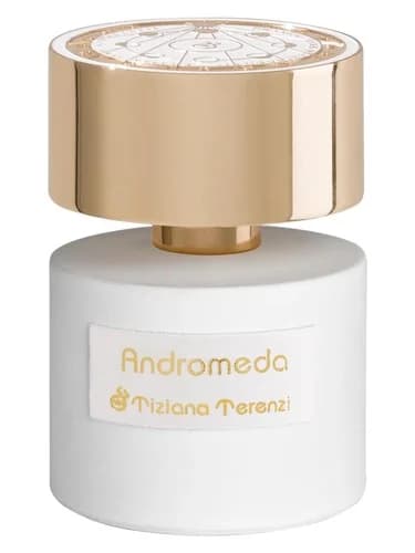 Frasco del perfume Andromeda de Tiziana Terenzi — fragancia unisex