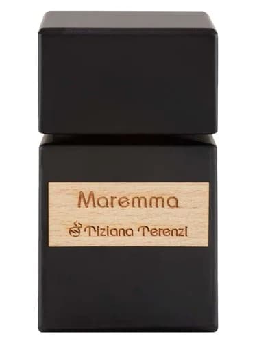 Frasco del perfume Maremma de Tiziana Terenzi — fragancia unisex