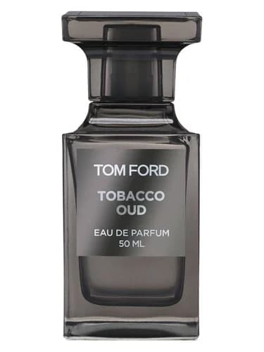 Frasco del perfume Tobacco Oud de Tom Ford — fragancia unisex