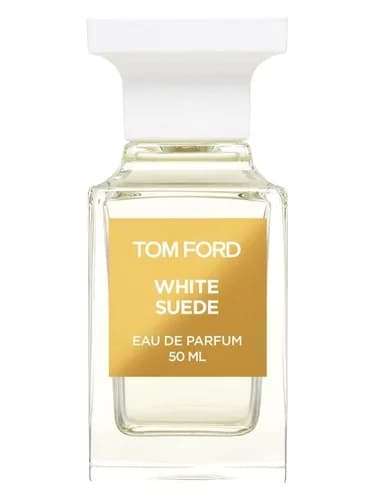 Frasco del perfume White Suede de Tom Ford — fragancia femenino