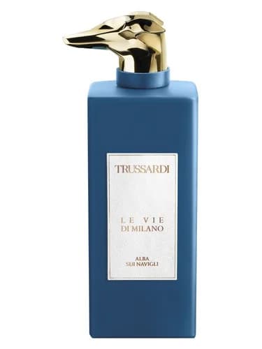 Frasco del perfume Alba Sui Navigli de Trussardi — fragancia unisex