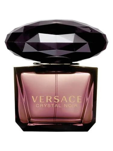 Frasco del perfume Crystal Noir de Versace — fragancia femenino