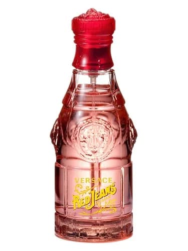 Frasco del perfume Red Jeans de Versace — fragancia femenino