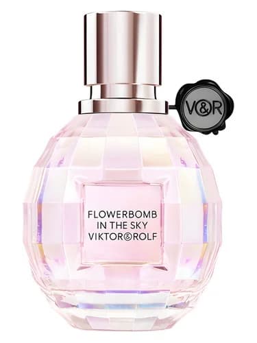 Frasco del perfume Flowerbomb In The Sky de Viktor Rolf — fragancia femenino