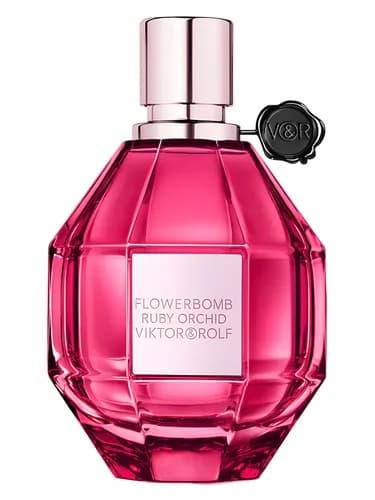 Frasco del perfume Flowerbomb Ruby Orchid de Viktor Rolf — fragancia femenino