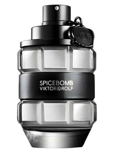 Frasco del perfume Spicebomb de Viktor Rolf — fragancia masculino