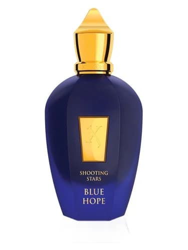 Frasco del perfume Blue Hope de Xerjoff — fragancia unisex