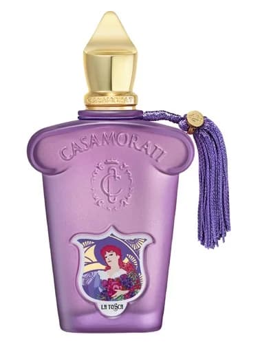 Frasco del perfume La Tosca de Xerjoff — fragancia femenino