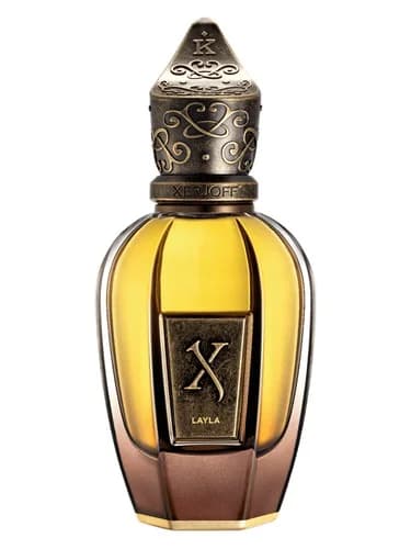 Frasco del perfume Layla de Xerjoff — fragancia unisex