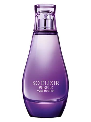Frasco del perfume So Elixir Purple Eau De Parfum de Yves Rocher — fragancia femenino