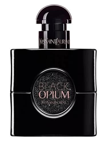 Frasco del perfume Black Opium Le Parfum de Yves Saint Laurent — fragancia femenino