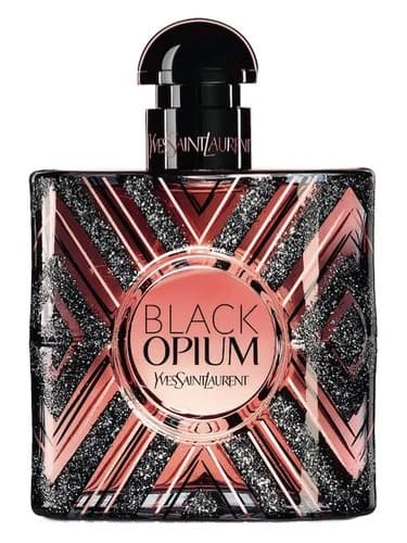 Frasco del perfume Black Opium Pure Illusion de Yves Saint Laurent — fragancia femenino