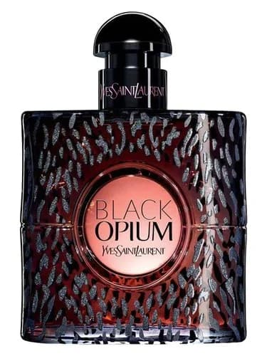 Frasco del perfume Black Opium Wild Edition de Yves Saint Laurent — fragancia femenino