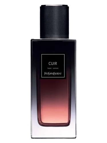 Frasco del perfume Cuir de Yves Saint Laurent — fragancia unisex