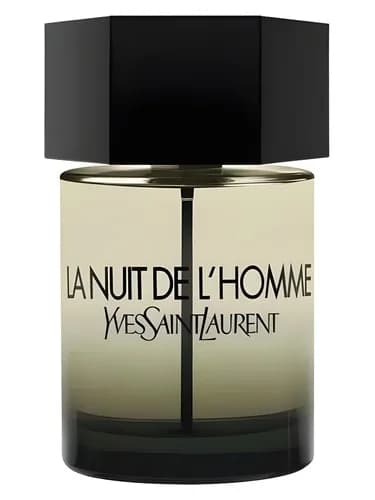 Frasco del perfume La Nuit De L Homme de Yves Saint Laurent — fragancia masculino