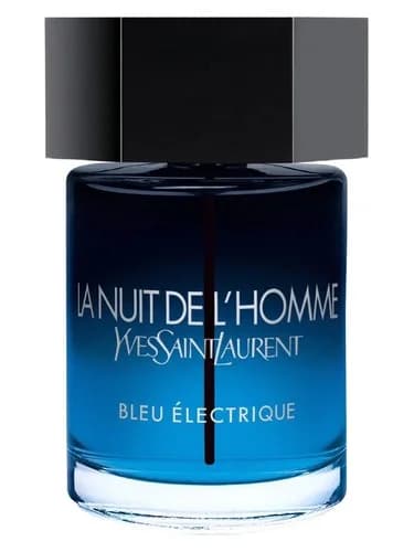 Frasco del perfume La Nuit De L Homme Bleu Electrique de Yves Saint Laurent — fragancia masculino