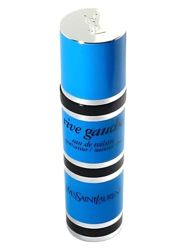 Frasco del perfume Rive Gauche de Yves Saint Laurent — fragancia femenino