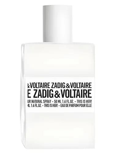 Frasco del perfume This Is Her de Zadig Voltaire — fragancia femenino