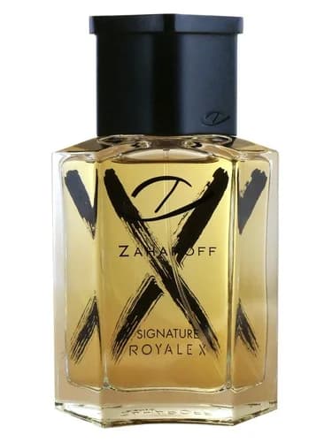 Frasco del perfume Signature Royale X de Zaharoff — fragancia masculino