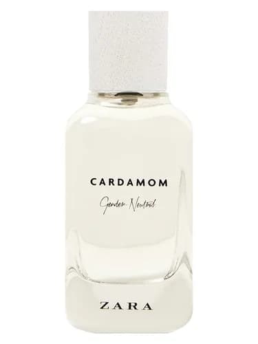 Frasco del perfume Cardamom Gender Neutral de Zara — fragancia unisex