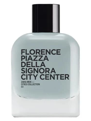 Frasco del perfume Florence Piazza Della Signora City Center de Zara — fragancia masculino