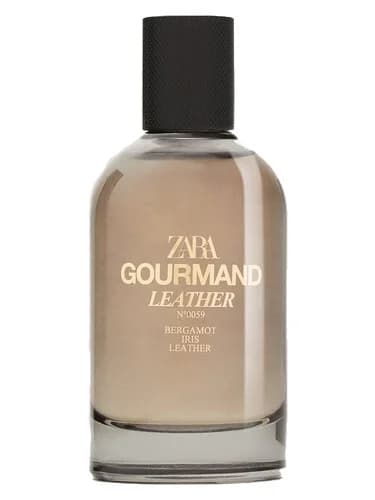 Frasco del perfume Gourmand Leather No0059 de Zara — fragancia masculino