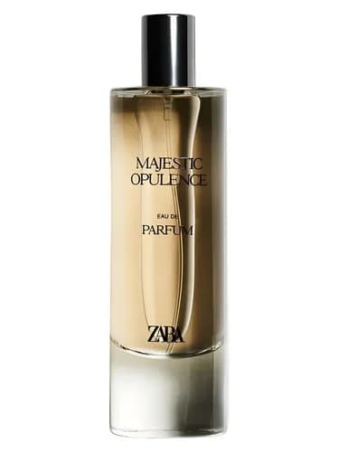 Frasco del perfume Majestic Opulence de Zara — fragancia femenino