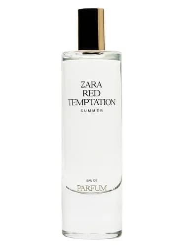 Frasco del perfume Red Temptation Summer de Zara — fragancia femenino