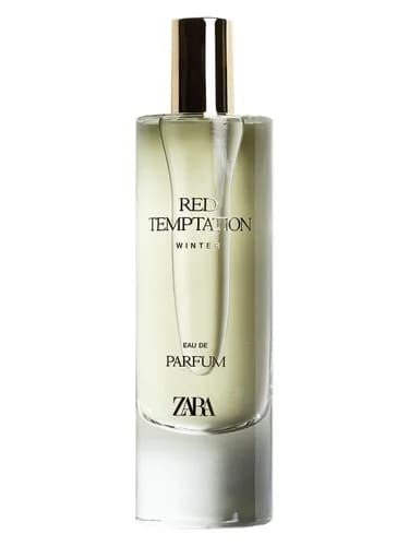 Frasco del perfume Red Temptation Winter de Zara — fragancia femenino