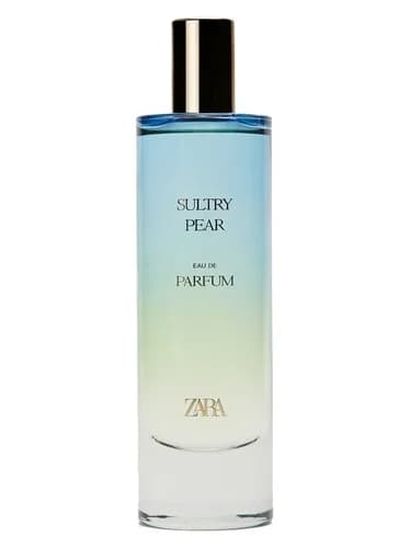 Frasco del perfume Sultry Pear Eau De Parfum de Zara — fragancia femenino