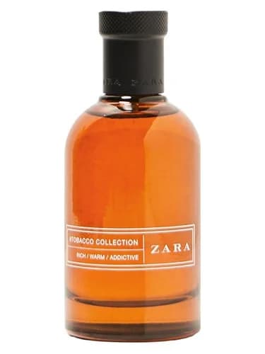 Frasco del perfume Tobacco Collection Rich Warm Addictive 2018 de Zara — fragancia masculino