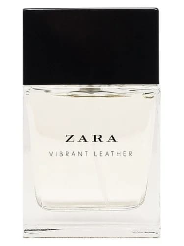 Frasco del perfume Vibrant Leather de Zara — fragancia masculino